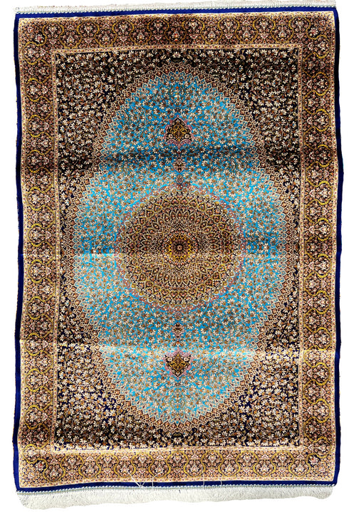 Taraneh Fine Persian Silk Carpet
